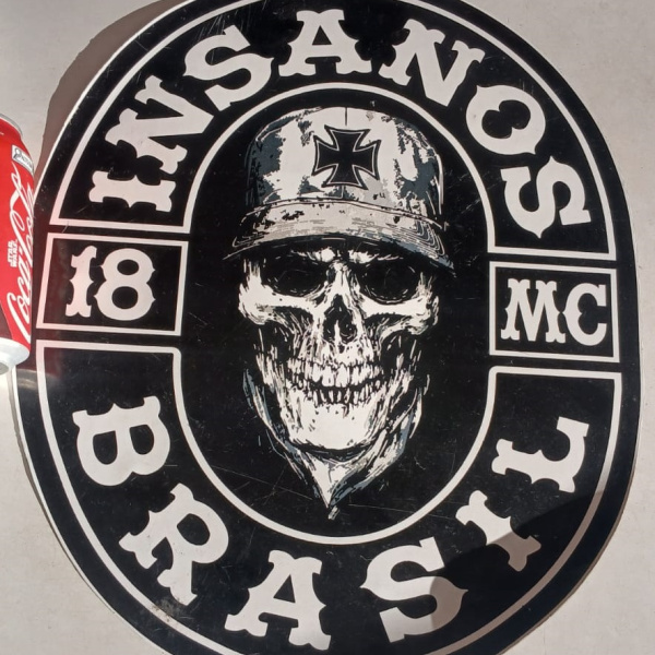 IMÃ Gigante CAVEIRA INSANOS MC 💀